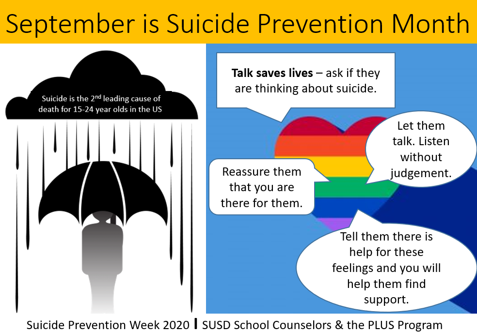 September is Suicide Prevention Month 